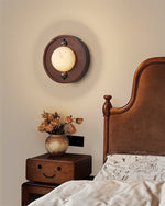 Bild in Gallery-Viewer laden, Bezel Alabaster Wandleuchte