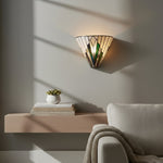 Load image into Gallery viewer, TF Astoria Art Glass Wall Sconce – Handcrafted Vintage Style Accent Lamp for Bedrooms