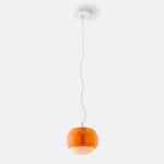 Load image into Gallery viewer, Clinco Modern Coloured Glass Mushroom Pendant Lamp – Stylish Ambient Lighting for Boutique & Residential Spaces