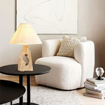 Load image into Gallery viewer, Modern Artistic Stone Pillar Travertine Table Lamp M05