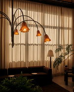 Load image into Gallery viewer, Flora Glass Chandelier