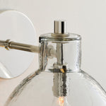 Load image into Gallery viewer, Glavira Recycled Glass Wall Sconce - Modern Bathroom Vanity Light