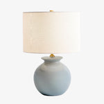 Load image into Gallery viewer, Noria Modern Accent Lamp - Globe Ceramic for Bedroom and Study