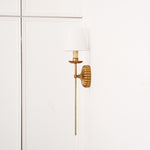 Charger l'image dans la visionneuse de galerie, Applique murale en métal et tissu doux Catina Design classique moderne - Éclairage d'entrée de couloir