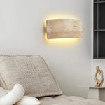 Cargar imagen en el visor de la Galería, Luz de Pared Exterior Moderna de Travertino IP65 Impermeable