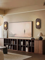 Bild in Gallery-Viewer laden, Bezel Alabaster Wandleuchte