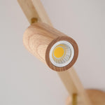 Cargar imagen en el visor de la Galería, Iluminación de riel de madera Merlo