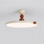 Load image into Gallery viewer, Round Flying Disc Ceiling Light - Retro Style Metal Acrylic