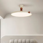 Load image into Gallery viewer, Round Flying Disc Ceiling Light - Retro Style Metal Acrylic