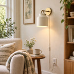 Bild in Gallery-Viewer laden, Hanton Modern Minimalist Nordic Plug-In Wall Sconce for Bathroom and Hallway