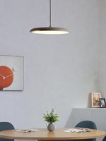 Load image into Gallery viewer, Macaron Pendant Light – Slim Metal Saucer Fixture