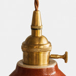Load image into Gallery viewer, Antique brass-finished holder and side adjuster detail