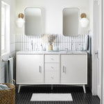 Load image into Gallery viewer, Merin Sculptural Glass Wall Lamp – Geometric Modern Wall Sconce for Bedrooms & Hallways