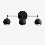 Cargar imagen en el visor de la Galería, Lámpara de tocador decorativa Metio Dome - Lámpara de pared para baño con pantalla orbe clásica