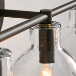 Bild in Gallery-Viewer laden, Glavira Recycelte Glas Wandlampe - Modernes Badezimmer Waschtischlicht