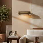 Load image into Gallery viewer, Libris Picture Light - Vintage-Inspired Metal Wall Lamp with Classic Silhouette for Bedroom or Reading Nook