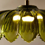 Charger l'image dans la visionneuse de galerie, Suspension en Verre Artistique Aridia en Forme de Feuilles de Palmier pour Couloir Cuisine et Salon