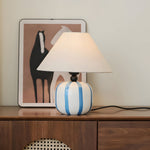 Cargar imagen en el visor de la Galería, Lámpara de Mesa Lollipop Juguetona Esfera Colorida para Decoración de Dormitorio