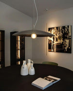 Load image into Gallery viewer, Hammered Brass Suspension Light