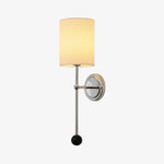 Cargar imagen en el visor de la Galería, Cumoris Pleated Wall Lamp – French Inspired Bedside and Living Room Accent Light