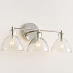 Load image into Gallery viewer, Glavira Recycled Glass Wall Sconce - Modern Bathroom Vanity Light