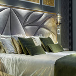 Load image into Gallery viewer, Contemporary Hanging Light - Iron Metal Glass Gold Brown Damp-rated