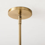 Charger l'image dans la visionneuse de galerie, Lustre à arc Borvia – Design moderne du milieu du siècle, finition champagne