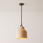 Load image into Gallery viewer, Hanton Nordic Metal Morandi Metal Pendant Light — Nordic Minimalist Fixture Light