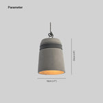 Load image into Gallery viewer, Nordic Cement Hemp Rope Pendant Lamp M42