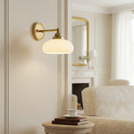 Load image into Gallery viewer, Velora Vintage Industrial Wall Sconce with Glass Shade for Hallway and Entryway