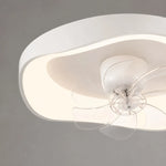 Cargar imagen en el visor de la Galería, Side-lit white ceiling fan light product view