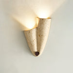 Bild in Gallery-Viewer laden, Travertin-Wandlampe – Minimalistische Stein-Wandleuchte Dekorative Beleuchtung für Wohnzimmer