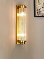 Bild in Gallery-Viewer laden, Bravira Pfeiler Versetzte Wandleuchte – Minimalistische Moderne Wandleuchte für Wohnzimmer