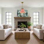 Charger l'image dans la visionneuse de galerie, Suspension rayée ludique Festilo - Verre et résine modernes pour cuisines et salles à manger