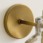 Load image into Gallery viewer, Glavira Recycled Glass Wall Sconce - Modern Bathroom Vanity Light