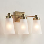 Load image into Gallery viewer, Derlina Glass Cone Wall Sconce - Modern Frosted Glass Shade Lighting