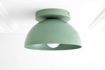 Load image into Gallery viewer, Metio Dome Minimalist Ceiling Lamp – Flush Mount for Small Spaces, Multi-Color Options