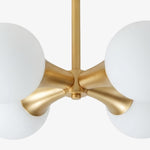 Bild in Gallery-Viewer laden, Spheraeon Retro verzweigter Kugel-Deckenleuchter – Mehrfachleuchte für Speisezimmer