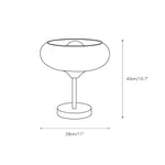 Load image into Gallery viewer, Egg Tart Glass Table Lamp