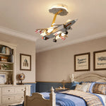Bild in Gallery-Viewer laden, Airplane ceiling light in a classic child bedroom