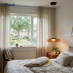 Cargar imagen en el visor de la Galería, Lámpara colgante de vidrio con forma de disco apilado Verdoma Iluminación nórdica contemporánea para cocinas