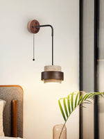 Load image into Gallery viewer, Cylindrical Modern Design Travertine Wall Lamp