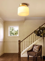 Load image into Gallery viewer, Minimalist Flush Mount Ceiling Light – Classic Shape For Hallway Use