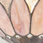 Load image into Gallery viewer, TF Layered Glass and Curved Metal Arm Wall Lamp – Transitional Art Deco Wall Sconce for Bedroom and Entryway