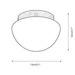 Cargar imagen en el visor de la Galería, Lámpara de techo cúpula miel