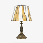 Cargar imagen en el visor de la Galería, Tiffany-style stained glass table lamp option image