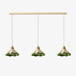 Charger l'image dans la visionneuse de galerie, Suspension en résine en forme d'onde Resinova - Résine métallique moderne pour salles à manger et cuisines