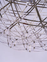 Load image into Gallery viewer, Silver Spark Ball Pendant Light