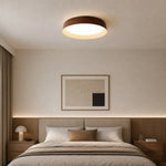 Bild in Gallery-Viewer laden, Wabi-Sabi Wood Color LED Flush Mount Ceiling Light