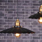 Load image into Gallery viewer, Black Skirt Pendant Light